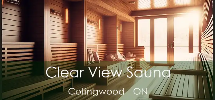  Clear View Sauna Collingwood - ON