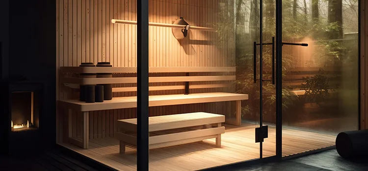 Glass Sauna Room Repair in Collingwood, ON